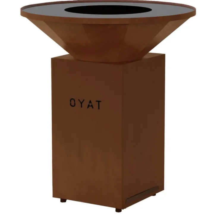 Brasero de cuisson coloris cognac Origine 82 Oyat - Ø 39 cm