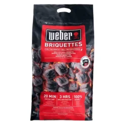 Briquettes de charbon de bois Weber - 8 kg