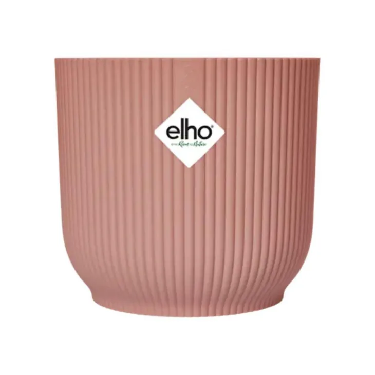 Cache pot rose poudré Elho Vibes fold mini - Ø 11 cm