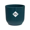 Cache-pot bleu foncé Elho Vibes Fold Mini - Ø 7 cm