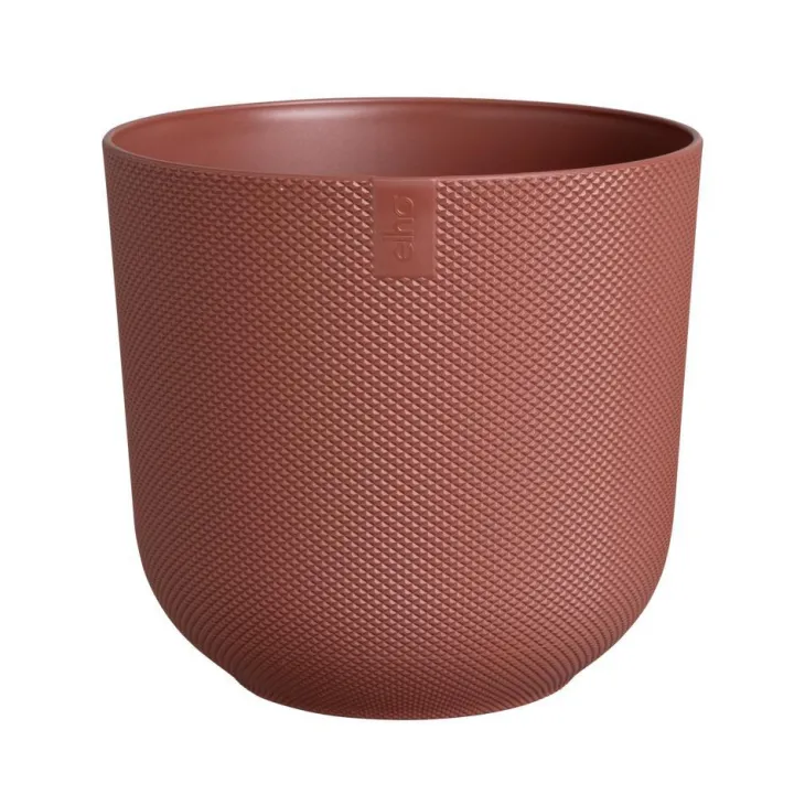 Cache-pot coloris rouge Jazz Elho - Ø 19 cm