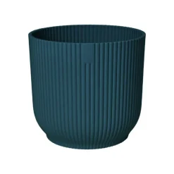 Cache-pot Elho Vibes fold bleu foncé - Ø 16 cm