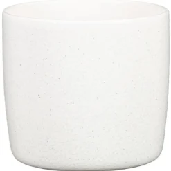 Cache-pot en céramique blanc Scheurich 900 Perla - Ø 28 cm