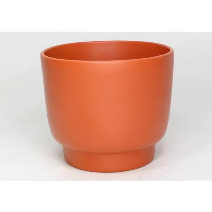 Cache-pot en céramique Cayenne Calm - Ø 6,5/7,3 x H 6 cm