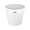 Cache-pot en polypropylène Elho B.for original rond blanc - Ø 22 cm