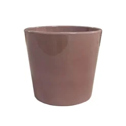 Cache-pot Fresh coloris rose en céramique - Ø 19,5 cm x 17 cm