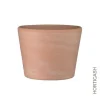 Cache-pot nature terre cuite Ø16xH15 cm