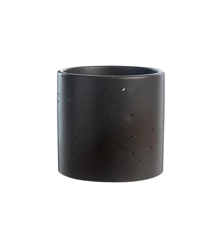 Cache-pot recyclé en sable de fonderie Mon pot français - Ø 16 x 14 cm