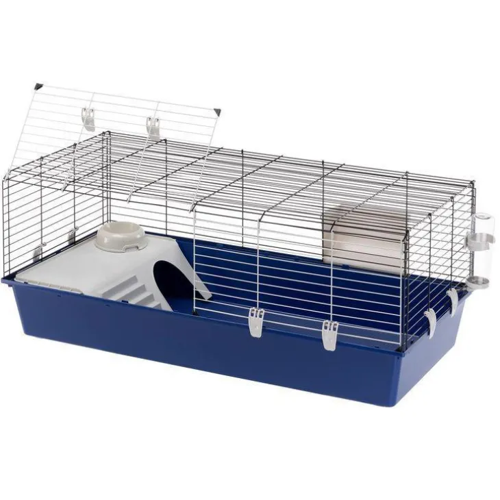 Cage à lapin rectangulaire Rabbit 120 - 118 x 59 x 52 cm