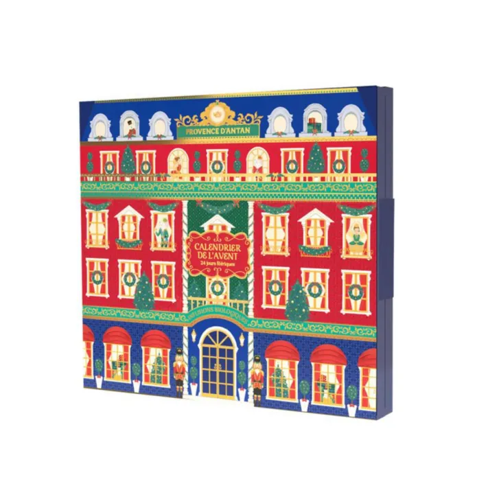 Calendrier de l'avent 24 sachets de tisane bio Provence d'Antan - 32 x 29 cm