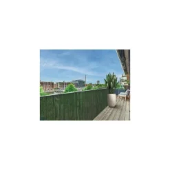 Canisse synthétique vert foncé Nortène Fency Wick - L 3 m x H 150 cm