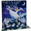 Carte double 3D bleue Pictura Danseuse
