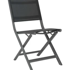 Chaise pliante en aluminium Nils