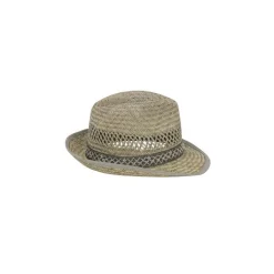 Chapeau de paille borsalino beige pour homme taille 59