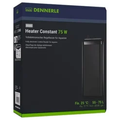Chauffage aquarium 75 Watts, constante et efficace - DENNERLE Heater