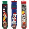 Chaussettes antidérapantes de Noël à motifs fantaisie colorés pour homme - 41/46