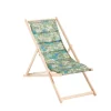 Chilienne matelassée Serenea en coton Jardin privé - 127 x 56 x 3,5 cm