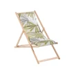 Chilienne matelassée Serenea en coton Jardin privé - 127 x 56 x 3,5 cm