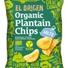 Chips banane plantain au sel bio El Origen - 80 g