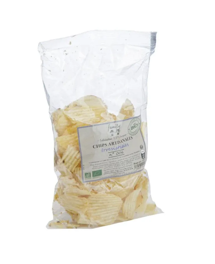 Chips ondulées bio Family chips - 125 g
