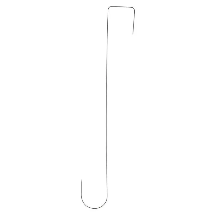Cintre en métal pour couronnes de porte - 3,3 x 10,2 x 38,1 cm