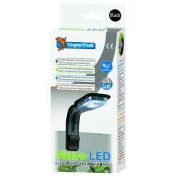Éclairage Nano Led Noir 0,6 W. 9,5x5,5x20 cm