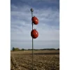 Coccinelles en métal recyclé peint rouge Chouette & Co - Les deux pièces