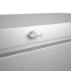 Coffre loungebox gris foncé 200x84x90 cm