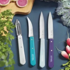 Coffret de 4 couteaux de cuisine coloris multicolore Opinel - 215 x 130 x 28 mm