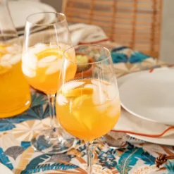 Coffret de 6 verres à vin coloris transparent en verre Tivoli - 45 cl