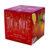 Coffret de thé de Noël cube orange cannelle Plantasia - 48 g