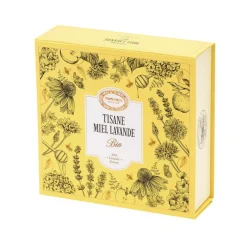 Coffret infusion miel lavande bio Provence d'Antan - 20 sachets