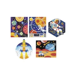 Coffret Janod Mosaïques espace - dès 7 ans