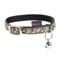 Collier chat Chamane noir taille XS