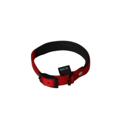 Collier chien 65cm rouge confort 25mm