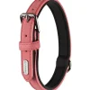 Collier chien Delu rose 19/35 x 1,5 cm