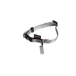 Collier chien réglable 20-30cm gris 10mm