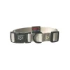 Collier chien réglable 16mm / 30-45cm gris