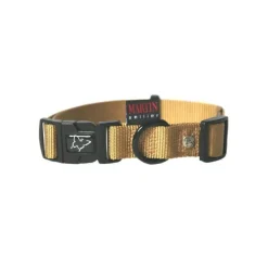 Collier chien réglable 25mm / 45-65cm beige