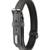 Collier delu noir 15 mm x 29/35 cm