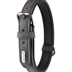 Collier Delu noir 42/52 x 2,5 cm