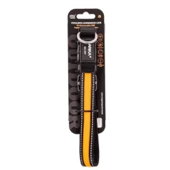 Collier lumineux orange 2,5x36/51 cm