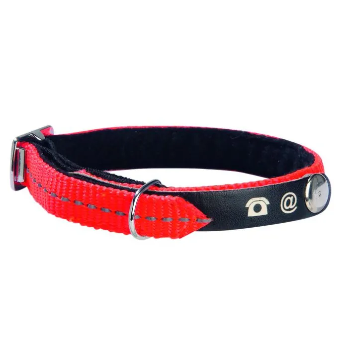Collier pour chat coloris orange Bobby Lost