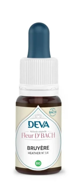 Complément alimentaire fleur de Bach bruyère bio Deva - 15 ml