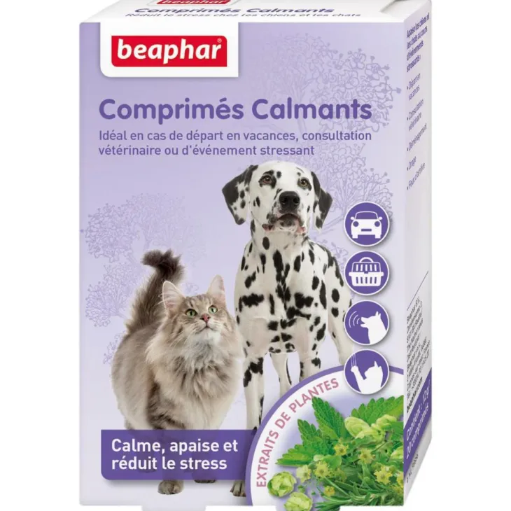 Comprimés calmants pour chiens et chats x 20