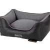 Corbeille à mémoire de forme pour chien gris Hilton Scruffs – Taille S