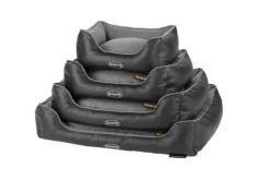 Corbeille à mémoire de forme pour chien gris Hilton Scruffs – Taille S
