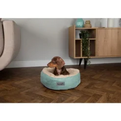 Corbeille pour chat coloris vert Scruffs Cosy – Ø 45 cm