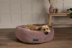 Corbeille pour chien coloris rose Scruffs Oslo Donut – Taille 2XL