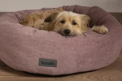 Corbeille pour chien coloris rose Scruffs Oslo Donut – Taille L